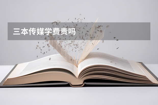 三本传媒学费贵吗