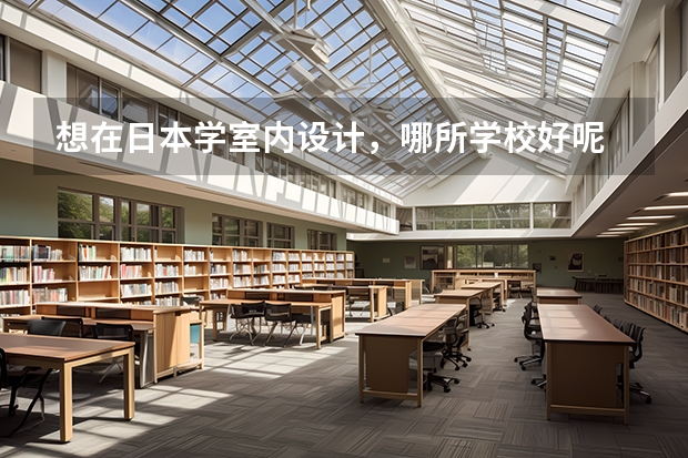 想在日本学室内设计,哪所学校好呢