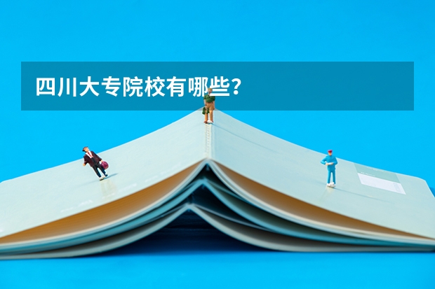 四川大专院校有哪些？