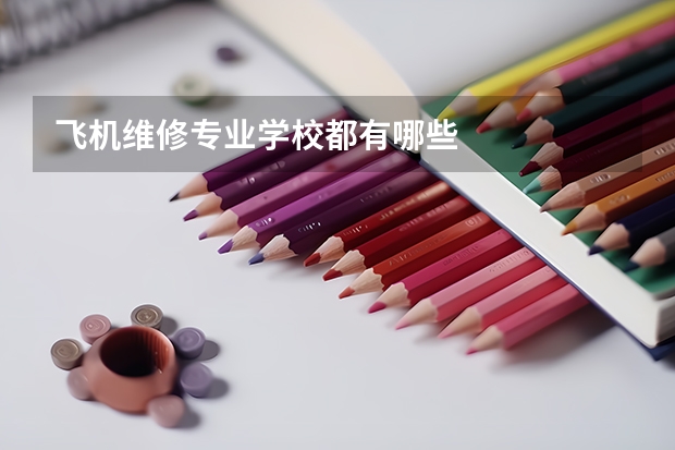 飞机维修专业学校都有哪些