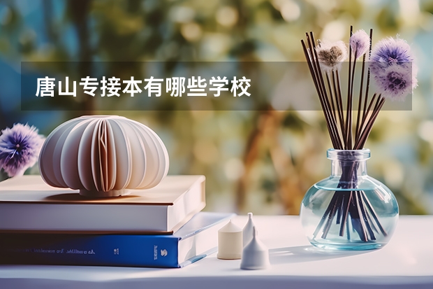 唐山专接本有哪些学校