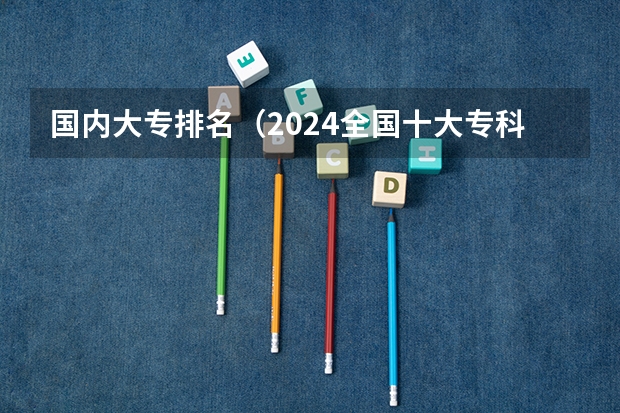 国内大专排名（2024全国十大专科大学排名）