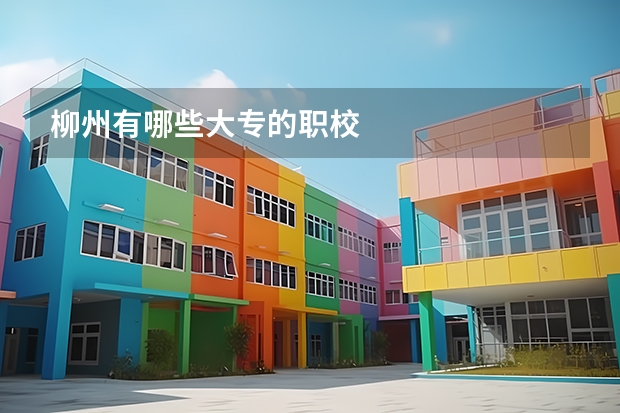 柳州有哪些大专的职校