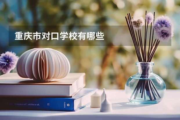 重庆市对口学校有哪些