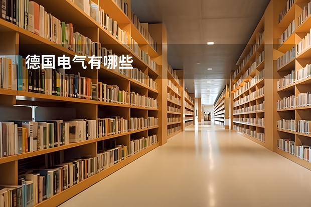 德国电气有哪些