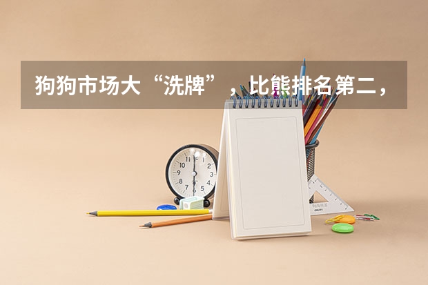 狗狗市场大“洗牌”，比熊排名第二，谁是下一个顶流？（24年全美商科强校排名公布，今年的商界“顶流”是它们！）