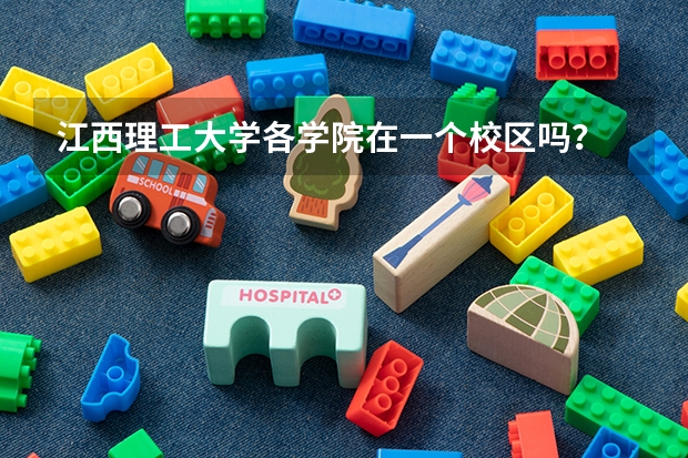 江西理工大学各学院在一个校区吗？
