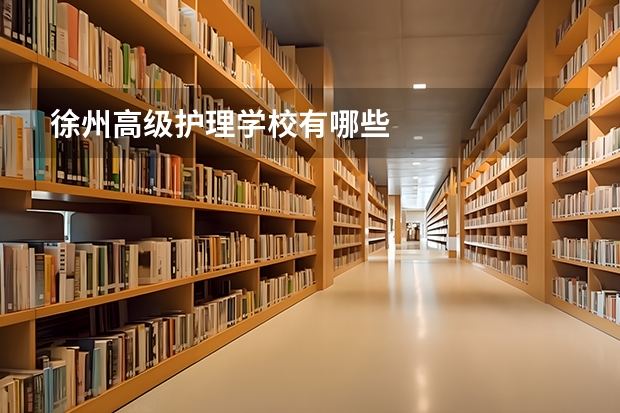 徐州高级护理学校有哪些