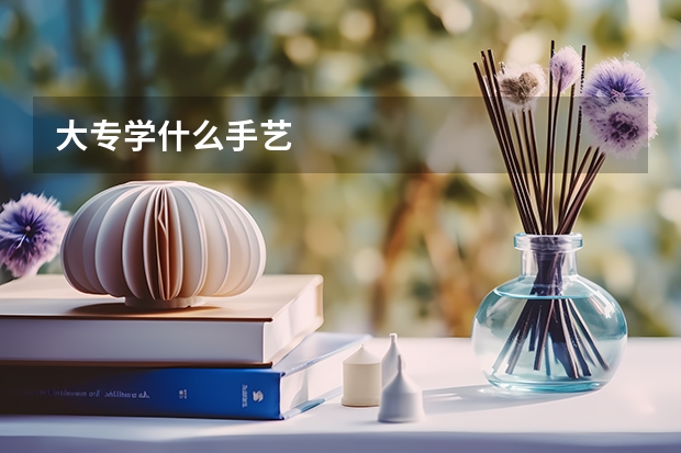 大专学什么手艺