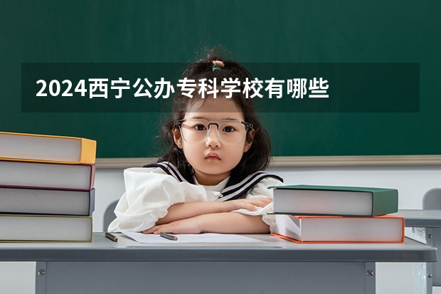 2024西宁公办专科学校有哪些