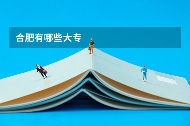 合肥有哪些大专