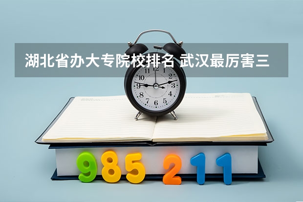 湖北省办大专院校排名 武汉最厉害三个大专