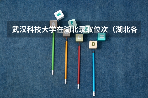 武汉科技大学在湖北录取位次（湖北各个大学录取分数线）