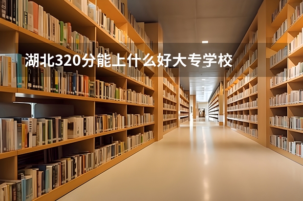 湖北320分能上什么好大专学校