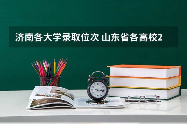 济南各大学录取位次 山东省各高校25年录取位次