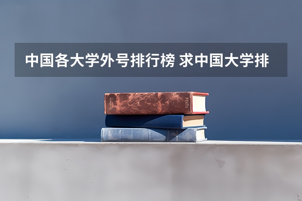 中国各大学外号排行榜 求中国大学排名200强