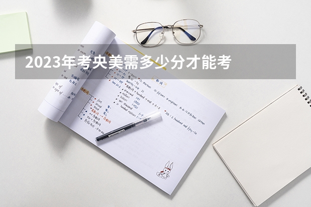 2023年考央美需多少分才能考