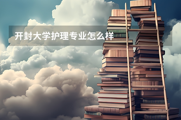 开封大学护理专业怎么样