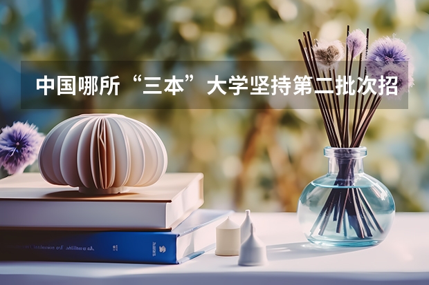 中国哪所“三本”大学坚持第二批次招生，有望升级为985高校？ 全国比较好的三本院校