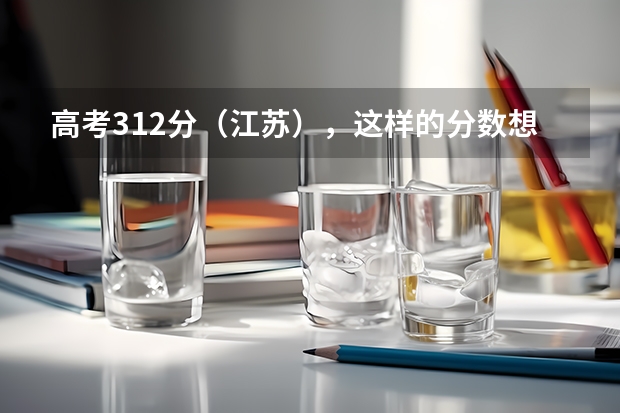 高考312分(江苏),这样的分数想报一个三本学校,哪个学校的专业相对好一些